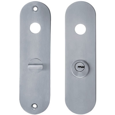 Stainless Steel Handle Plate with Thumb Turn